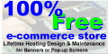 free ecommerce websites and shopping carts with free web page design, free web site hosting, free webmaster services, free advertising, with no banners, fees or commissions